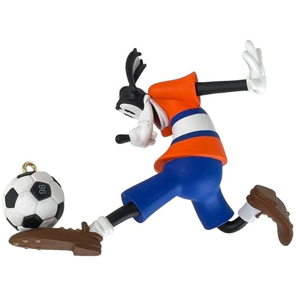 1998 Hallmark Keepsake Ornament Disney Goofy Soccer Star Mickey & Co Christmas - Picture 2 of 8
